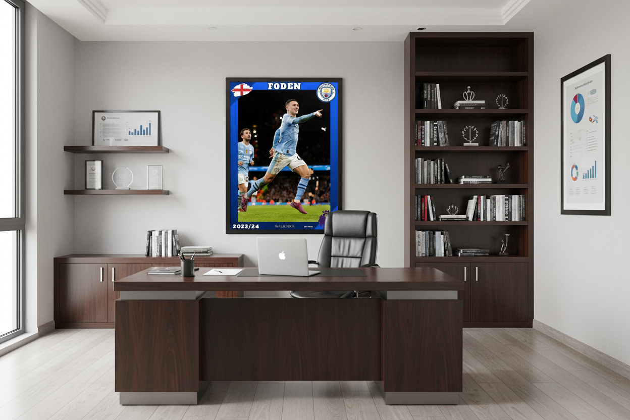 Foden MAN CITY 2023-2024 PREMIER LEAGUE Maglorius Unique Plate Number